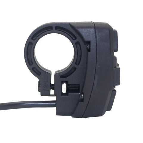All In One 3 In 1 Motorcycle Headlight Switch With Horn On Off Control For Scooters And Electric Bikes Integrated Light Horn And Signal Button Set Easy Install Ride Ready Durable 12V