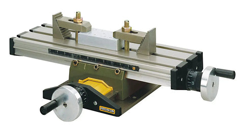 Dead Nuts Accurate Compact Desktop Milling Machine For Jewelry Crafting Electronics Repairs And Model Building With Rock Solid Cast Iron Base Smooth Adjustable Axes Heavy Duty Aluminum Table Slick Setup showing adjustable axes and aluminum table.