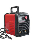 Dual Voltage MMA Welder 110V 220V Inverter Arc Welder 300A With All Copper Transformer DC 3500W, red casing and display controls