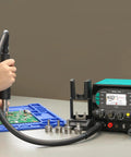 All In One Micro Soldering Station With 1000W BGA Hot Air Gun And 0 To 20V 0 To 3.5A Lab DC Power Supply Soldering Iron And Color Coded UI