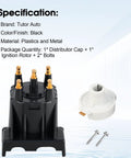 Distributor Cap And Ignition Rotor Kit For 3.0L 4 Cylinder Marine Engines With EST Ignition System Replacement Fits 811635Q2 And 185280