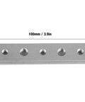 Beefy Aluminum Alloy T Slot Miter Track Jig For Woodworking Tools 3.94 Inch 2 Pack Fits 30 And 45 Degree Chutes Quick Clamp Options