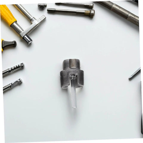 Popetpop 3 Pc Pvc Pipe Threader Set For Electric Drill integrated threading tool for pipe cutting among various tools.