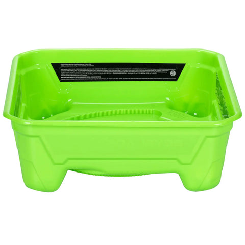 Bright green Beystadium Battle Arena for spinning tops, fast pace stadium for competitive top battles, with launcher ready play, great gift.