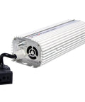 Dimmable 600W Ballast For Metal Halide And High Pressure Sodium Bulbs, 120V 240V Ready With Cords Included, white casing