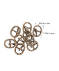 150 Pcs Miniature Alloy Buckles For Doll Clothes Shoes Belts Quick Release Metal Fasteners For Sewing And DIY Craft Projects