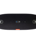 Top view of Charge 4 Waterproof Portable Bluetooth Speaker with 20 Hour Battery Life, black, showing control buttons.