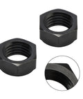2 Pack Arbor Nut For Delta Unisaw Left Hand Thread Fits Right Tilt Saw Built Tough For Real Durability, black metal nuts