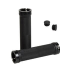 Universal Lock On Bike Handlebar Grips Includes Two End Caps Beefy Aluminum Alloy Lock Rings For A No Slip Grip On Mountain Bikes And Standard Bicycles 22.2mm Inner Diameter Fits Most.