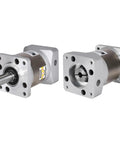 50 To 1 Planetary Gearbox For Nema 23 Stepper Motor With 60 To 90mm Body and shafts visible.