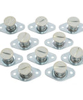 Straight Up Killer Quarter Turn Fasteners Featuring A 5 16 Inch Zinc Plated Shank self ejecting slotted drive pack of 10