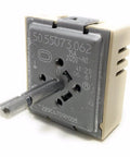 Close-up of Dual Range Surface Switch For Samsung DG44-01008A And GE WB24T10063 240V 15A Replacement That Controls Both Surface Elements