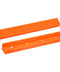 8 Inch Rubber Magnetic Vise Jaw Pads Soft Anti Scratch Jaws For DIY Woodworking Clamping Orange With Built In Magnets