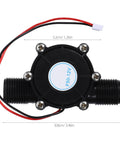 Front view of Two Pack Portable Mini Hydro Turbine Generator For Water Power DIY Projects Outdoor Research And Hobby Use