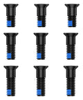 Red Dot Sight Screw Kit For M4 Mounts, 9 Pieces, 6Mm Diameter With 9.8Mm 11.3Mm And 12.8Mm Lengths, Fits Holosun 407K 507K EPS Optics