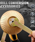 Heavy Duty Electric Drill Angle Grinder Connecting Rod Set with Metal Adapter and Wrench for cutting and polishing