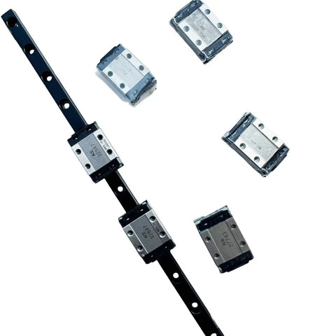 One Piece Slip Joint Linear Guide Block Rail Kit with Lift Off Carriage for Smooth Motion Control Pro Grade CNC and 3D Printer Upgrade