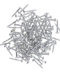 Washer Head Pocket Hole Wood Screws 100 Pieces Self Tapping Stainless Steel Fully Threaded for Woodworking visible on white background