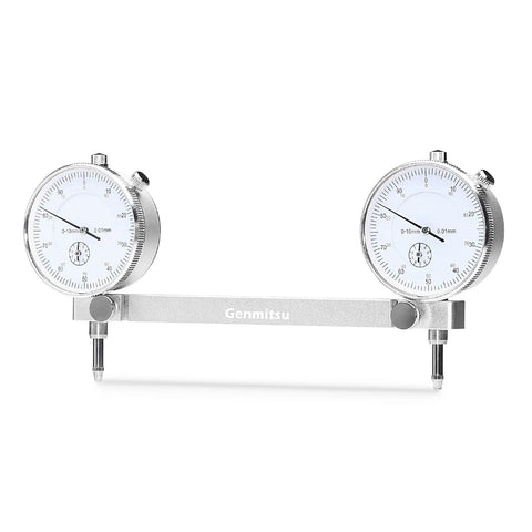 Pro Grade CNC Milling Tramming Tool Calibration System with dual 0.001 inch dial indicators for precise machine calibration.