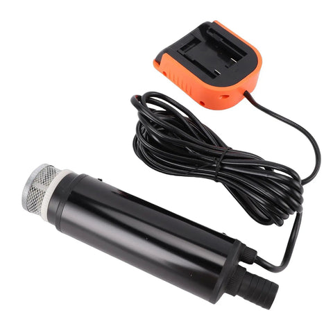 Built Like A Tank Heavy Duty Cordless Submersible Pump Shifts 500 Gallons Per Hour With A 16 Foot Max Lift And Raw 7 Amp Motor for quick draining.