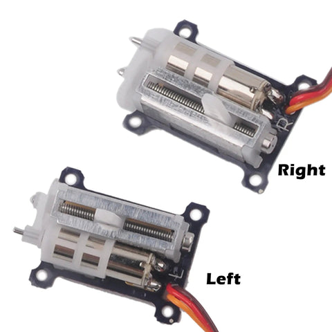 Two Pack Micro Servo 1.5g Tiny Digital Linear Servo For Indoor RC Planes And Small Drones, Ultra Lightweight 21x15x6mm, pair