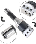 2 Inch Boring Head Set With R8 Shank, Includes 9 Pc 1/2 Inch Boring Bars And 3 Pc Hex Wrenches, kit close-up metalworking tool