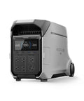 Front view of Delta Pro 3 Portable Power Station With 4096Wh LFP Battery Expandable To 48kWh 120V 240V 4000W AC Output 6000W With XBoost Solar Generator