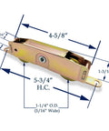 Sliding Patio Door Roller Assembly For One And One Quarter Inch Steel Ball Bearing With Side Adjustment Replacement Kit dimensions