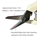 Goat Hoof Trimmers Beefy Heavy Duty Multiuse Shears with spring loaded mechanism and carbon steel blades, safety lock visible.