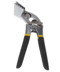 Beefy Heavy Duty Metal Flattening Tool and Duckbill Pliers, 3 Inch Flat Bar Bender with locking jaws and non-slip double grip handle.
