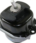 Top Shelf Motor Mount Replacement For BMW Rides Driver Or Passenger Side Heavy Duty Engine Support Bracket top view with steel bolt.