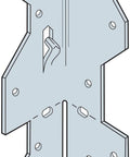 Galvanized Framing Angle A35 One And Seven Sixteenths Inch By Four And A Half Inch Ten Count For Ninety Degree Wood Joints with bend slot