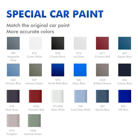 Special car paint color samples for Subaru Scratch Repair Touch Up Paint Kit For Crosstrek WRX BRZ XV Crosstrek DIY Auto Paints