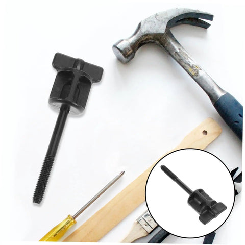 Spare Tire Hold Down Hardware For Civic HRV And More Durable Aluminum Alloy Tire Mounting Screw with tools on white background