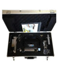 Digital Brinell Hardness Tester Impact Pin Hammer Durometer For Steel And Cast Iron Portable Metal Gauge in sturdy case.