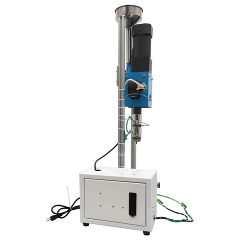 Heavy Duty Filament Extruder For 3D Makers That Cranks Out Legit 0.6 Inch Tube With Smart Heating and Cooling Tech for PLA ABS PETG TPU TPE and PEEK Plastics.