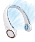 Portable Neck Cooling Fan With Three Speeds Bladeless Hands Free Wearable Design USB Rechargeable 4000mAh Battery