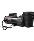 Tough As Nails Dual Speed Above Ground Pool Pump With 1.5 HP Copper Motor and strainer basket for pool circulation.