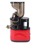 Zaicoler 5.4 Inch Cold Press Juicer With Wide Chute For Whole Produce Slow Masticating Extractor with black and red design