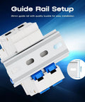 35mm guide rail setup for Miniature Circuit Breaker 1000V 2 Pole 20 Amp Isolator For Solar PV Systems With Thermal Magnetic Trip.