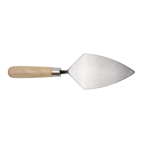 Pointing Trowel For Masonry And Mortar Finishing, Pro Grade For DIYers, Durable Cement Tool With Five And A Half Inch Blade, Hardwood Handle