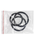 Pre-Greased O-Rings Gasket Seal Set For Engine, Radiator Hose And T-Pipe Coolant Leak Repair, Replacement Kit Compatible With Ford F-150 5.0L And Mustang DR3Z-8566-A And BC3Z-8590-F, DIY Friendly Plug-N-Play Install packaged in clear plastic bag