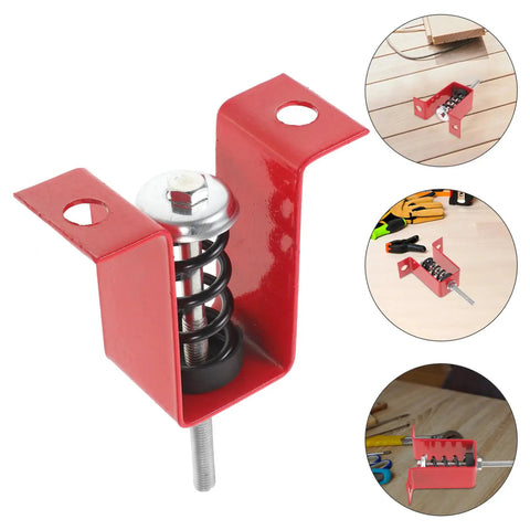 Ceiling Spring Vibration Isolator Hanger for Noise Free No Drama Home Theater and HVAC Installations 30 To 50 Kg Load Capacity Adjustable Ceiling Damper, red steel