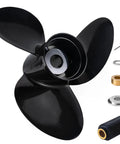 Beefed-Up 16X18.5 Inch Aluminum Outboard Propeller For Suzuki DT DF 150-300HP, 3 Blade, 15 Spline, Right Hand Rotation, OEM Replacement 99105-00800-185, Direct Fit For Suzuki Engines