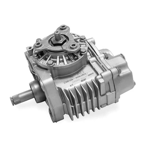 Heavy Duty Rear Axle Transfer Case Assembly For AWD VW Passat CC Tiguan 4 Motion And Audi Q3 Quattro Direct Fit Premium Auto Parts 0AU409053T, silver steel housing