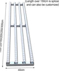 Light Duty Gravity Conveyor Slides With Smooth ABS Plastic Rollers For Effortless Cartons And Barreled Water Moving On Portable Metal Frame Unloading Pulley Silver 40cm Wide By 100cm Long, showing length measurements and rollers.