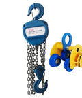 Heavy Duty 1 Ton Manual Chain Hoist With G80 Lifting Gear And 3 Meter Height For Tough Construction Sites Plus Rigging Works with chain and pulley.