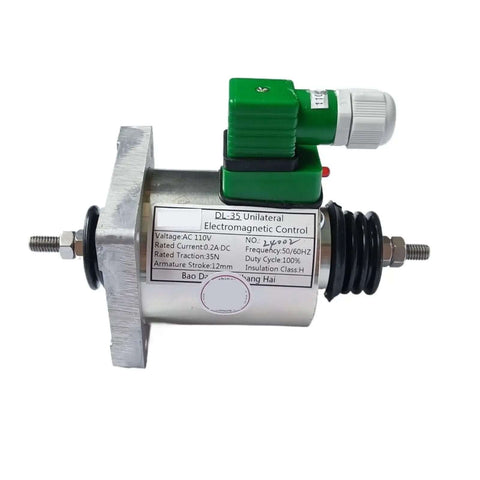 Front view of AC110V Escalator Brake Electromagnet Spare Part For Elevators Top Notch Reliability Safety Braking System Industrial Magnet