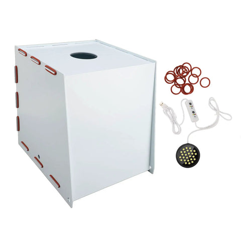 Straight Up Fast Curing Light Box For 3D Printers With Reflective Interior And Quick UV Resin Dry Station That Goes Hard For Stress Free Post Processing No Cap