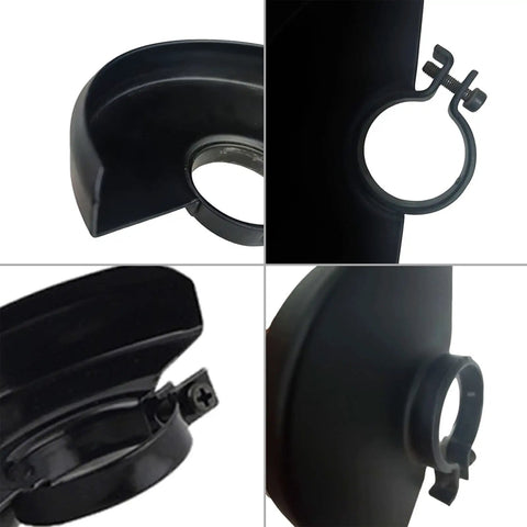 Heavy Duty Angle Grinder Guard Dust Shield For 125, 150, 180 Disc Sizes Protective Shroud Base Cover, close-up view